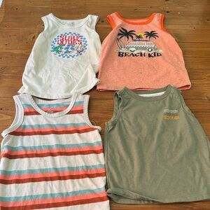 Garanimals Kids‎ Tank Tops - Orange, Green, White, Multicolor